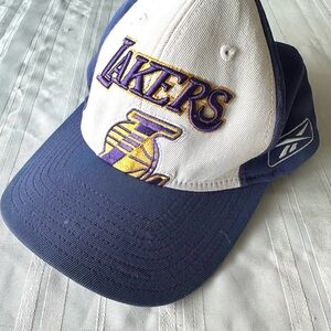 Los Angeles Lakers Reebok NBA Fitted Cap Hat